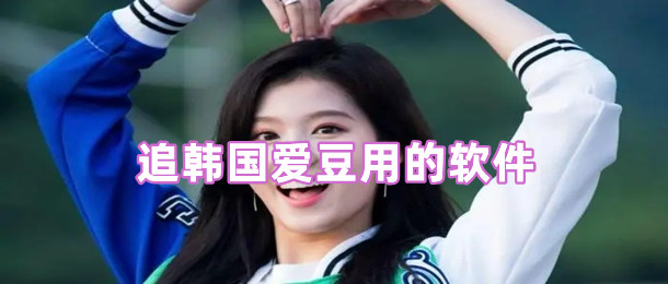 追韩国爱豆用的软件