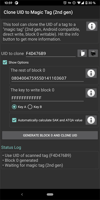 mct门禁卡软件(MIFARE Classic Tool)