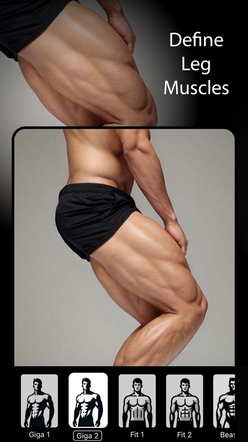 GigaBody AI Muscle filter