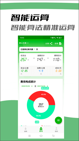 汽车油耗记录