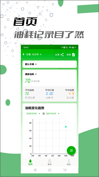 汽车油耗记录