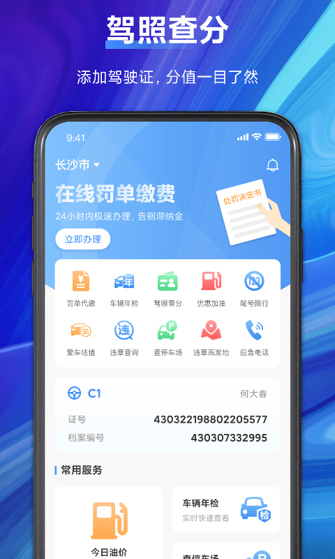 电子驾驶证查询