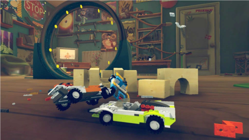 积木车辆碰撞x(Blocky Toy Car Crash)