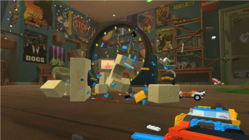 积木车辆碰撞x(Blocky Toy Car Crash)