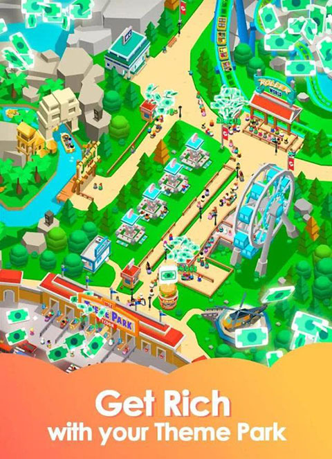 闲置主题公园大亨手游(Theme Park)