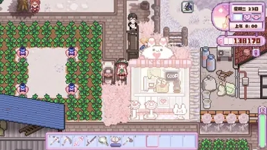 星露谷物语快乐的粉红兔商车mod