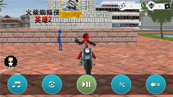 蜘蛛侠火柴人
