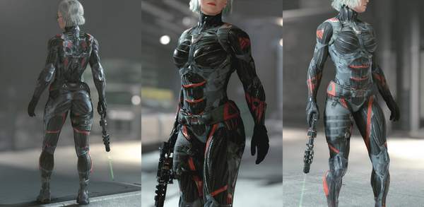 星空女性纳米制服MOD