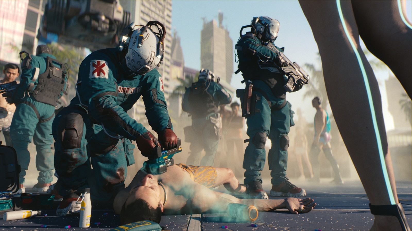 赛博朋克2077高跟鞋免费MOD