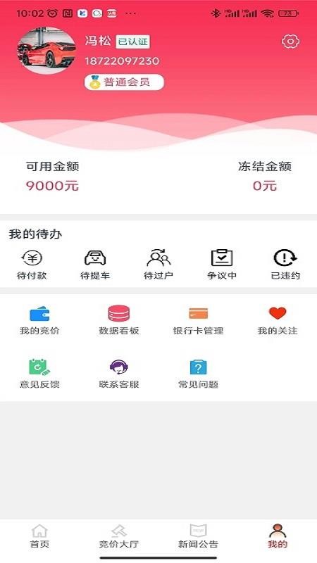 腾达拍车