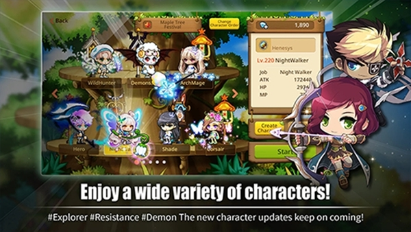 枫之谷m(maplestory m)