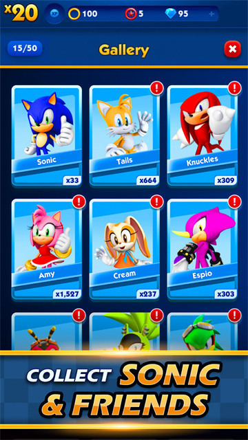 索尼克冲刺最新版(Sonic Dash)