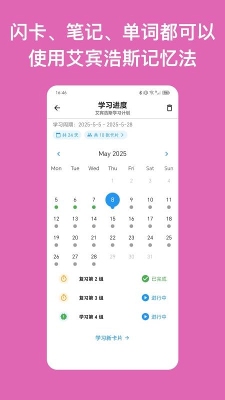 闪卡与笔记