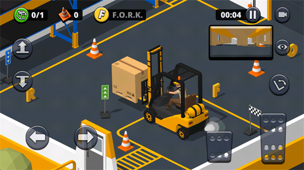 叉车极限模拟3D(3DForklift Extreme 3D)
