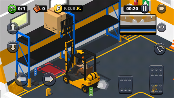 叉车极限模拟3D(3DForklift Extreme 3D)
