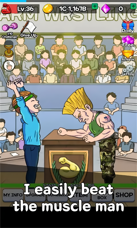 扳手腕（Arm Wrestling Clicker）