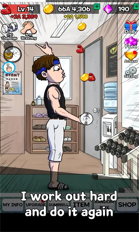 扳手腕（Arm Wrestling Clicker）