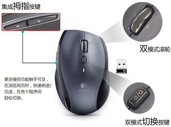 罗技M705鼠标驱动