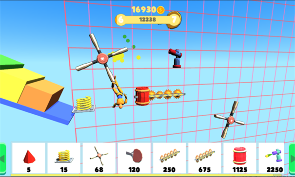 布娃娃破坏游乐场