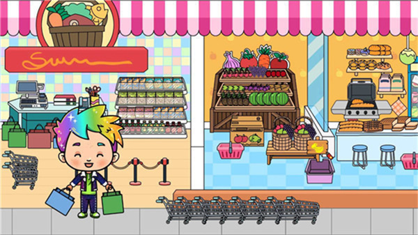 蒂奇镇城市生活模拟器手游