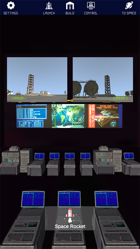 航天火箭探测模拟器