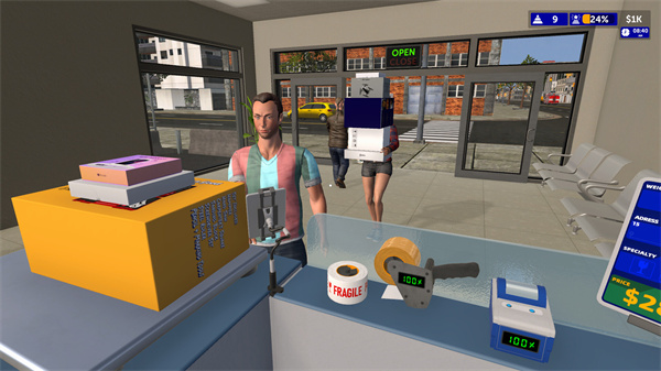 包裹递送模拟器3D