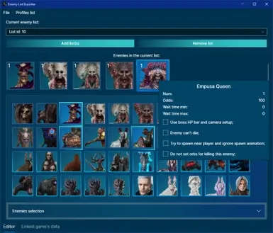 鬼泣5敌人名单导出修改器