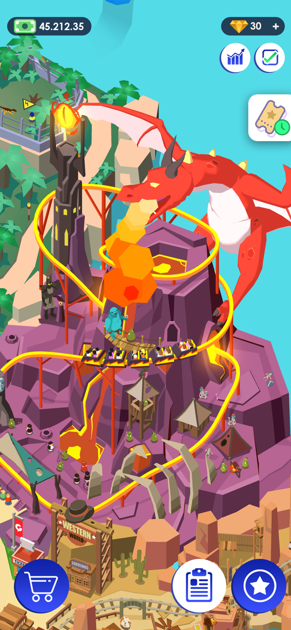 闲置主题公园大亨中文