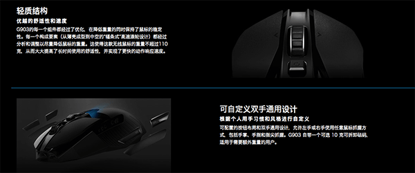 罗技G903无线鼠标驱动