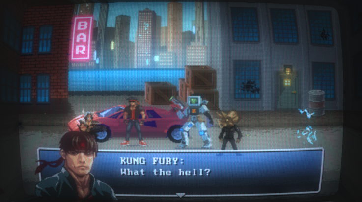 怒之铁拳重制版(Kung Fury)