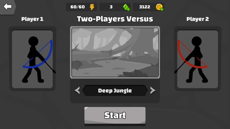 火柴人弓箭手游戏