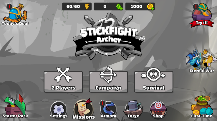 火柴人弓箭手游戏