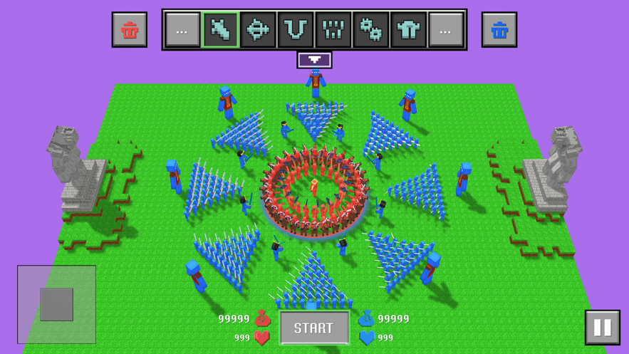 块状布娃娃之战(Blocky Ragdoll Battle)