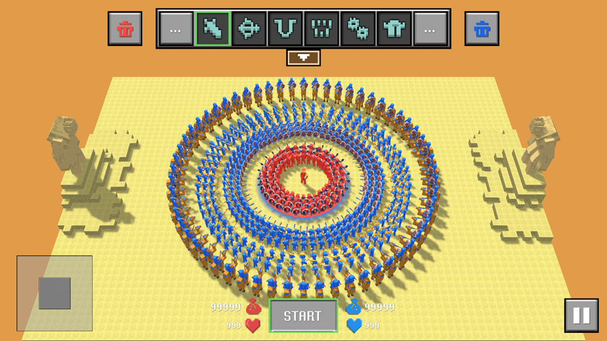 块状布娃娃之战(Blocky Ragdoll Battle)