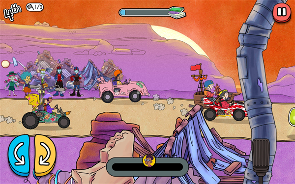 可怕的亨利疯狂卡丁车游戏