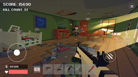 像素战争僵尸突袭