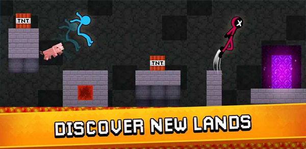 火柴人跑酷小游戏(Stickman Parkour)