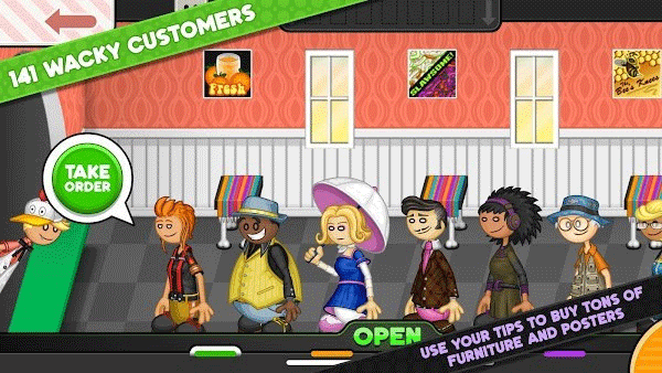 老爹的快餐店游戏