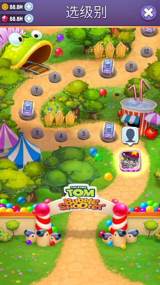 汤姆猫泡泡射手