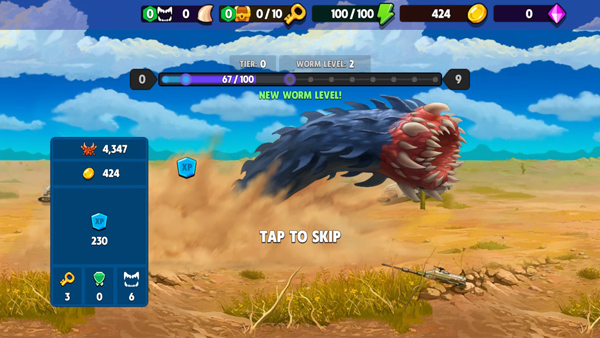 死亡蠕虫游戏最新版(Death Worm)