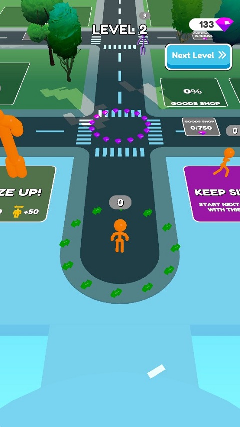 高个子跑步游戏