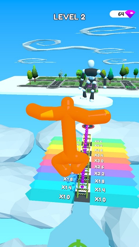 高个子跑步游戏