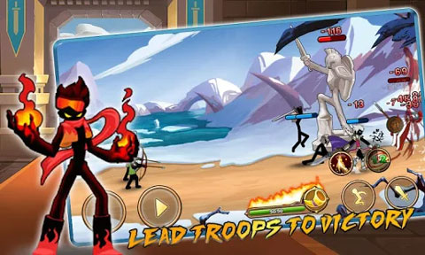 火柴人忍者勇士王国战争中文版