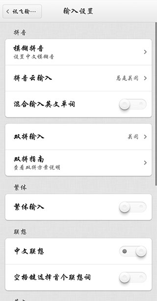 讯飞输入法锤子定制版