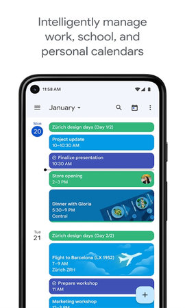 谷歌日历app（Calendar）