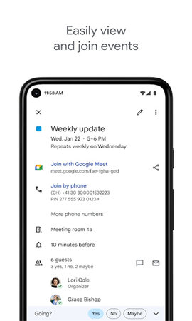 谷歌日历app（Calendar）