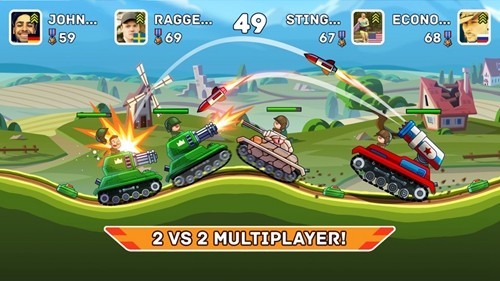 钢铁之丘安卓版(Hills of Steel)