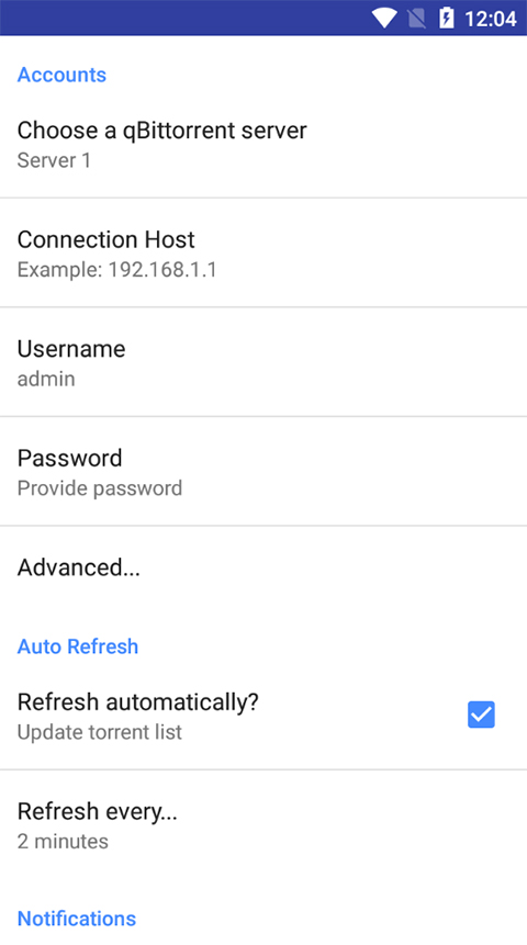 qbittorrent安卓版(qbcontroller)