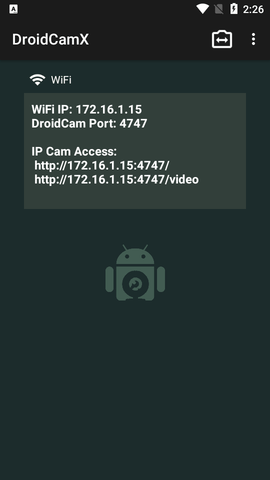 Droidcamx