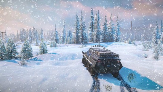 雪地奔驰游戏